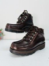Rockport XCS Hydro-Shield Brown Leather Walking Boots UK 4 Waterproof Umbwe