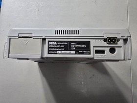 Sega Saturn White Console NTSC-J Working With Controller