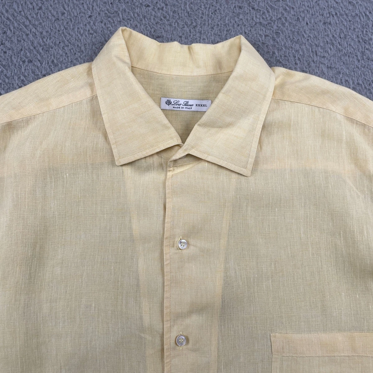 Loro Piana Linen Casual Button-Down Shirts for Men for sale | eBay
