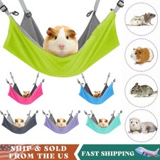 Small Animals Hanging Hammock Pets Removable Cage Bed for Guinea Pig Hamster