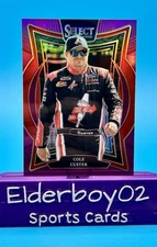 Cole Custer /199 Grandstand Purple Prizm 2025 Panini Select Racing Nascar