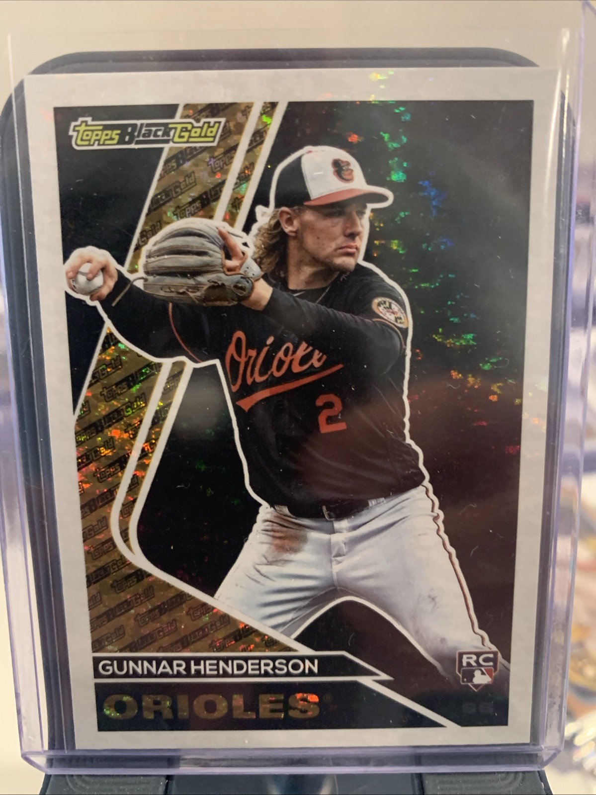 2023 Topps Update Series - Topps Black Gold Gunnar Henderson #BG-2 (RC)