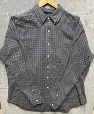 Polo Ralph Lauren Men s Button Down Shirt XL Purple Green Striped Great Shape