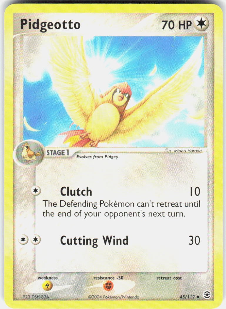 Pidgeotto 45/112 FireRed & LeafGreen Pokemon