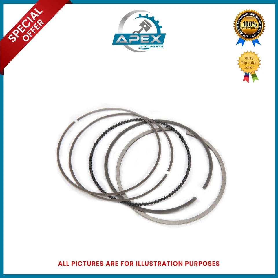 MITSUBISHI 4D55 4D56 L200 L300 L400 PAJERO 2.5 TD DIESEL PISTON RING SET STD - Image 2 of 4
