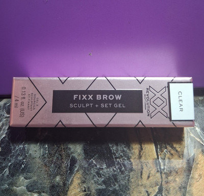 XX Revolution Fixx Brow Sculpt + Set Gel Clear Brow Gel 4 mL Vegan