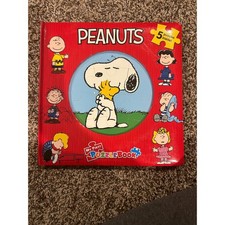 Peanuts My First Puzzle Book Snoopy Charlie Brown Kids Educational Activity