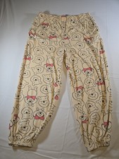 Disney, Winnie the Pooh Fleece Pajama Lounge Pants w/ Pockets, Womens Size Large