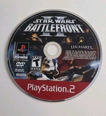 PlayStation 2 - STAR WARS BATTLEFRONT II - Disc only - 2006