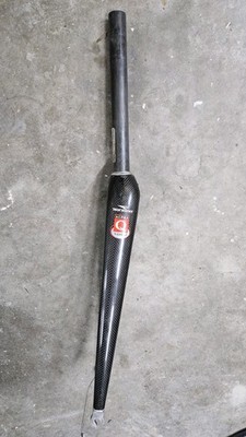 Full Carbon threadless 1 One Inch Alpha Q Sub 3 Fork True Temper 700c ...