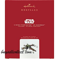 2020 Hallmark Star Wars X-Wing Starfighter On Dagobah Skywalker ship ornament