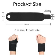 Fascie Polso Elastiche Sportive - Compressione Traspirante, Supporto Tunnel Carpale, 1/2/4 Pezzi - Foto 9