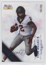 2021 Wild Card MATTE Blaster Box White Foil - 5 Stripe 141/150 Tylan Wallace he0