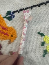 Sanrio Hello Kitty Bear Retractable Pen Cartoon Kawaii Collectible Black Ink