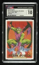 2024 Upper Deck Marvel Masterpieces '92 Canvas Green Goblin #36 CGC 10 Gem Mint
