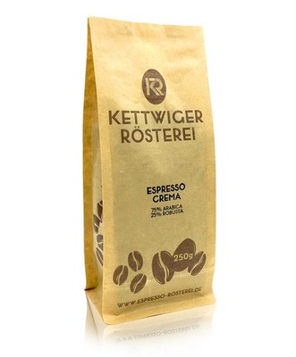 Kettwiger Rösterei Crema Deutschland Arabica Robusta mild Vanille Espresso 