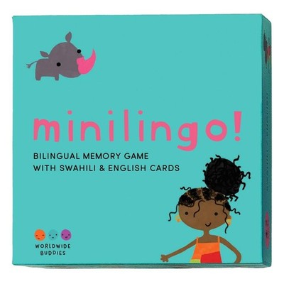 Minilingo Swahili / English Bilingual Flashcards: Bilingual memory game with Swa