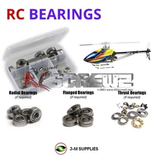 RCScrewZ Metal Shielded Bearings alg018b for Align T-REX 250/Pro KX019011T | KIT
