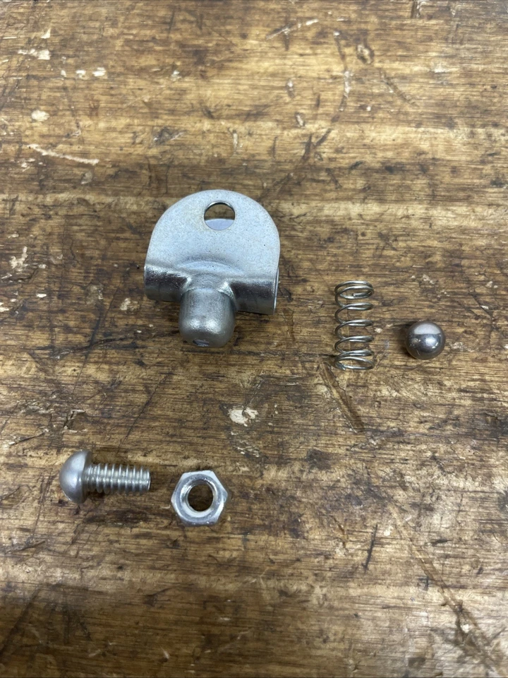 Cable de freno delantero Harley Engrasador cabeza de nudillo cabeza plana 45 Servicar nuevo Foto 2 de 4