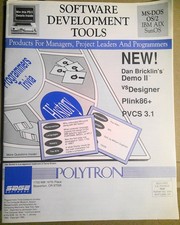 1989 Polytron Software-Entwicklungstools Katalog. Konfigurationsmanagement, Etc.