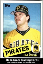 1985 Topps Jim Winn #69 Pittsburgh Pirates Rookie MLB Baseball