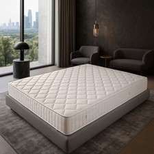 Matelas Très Ferme - Hauteur 15 cm - Technologie Poli Lattex Indéformable - Adap