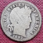 1892 O Barber Dime 10c Circulated #98135
