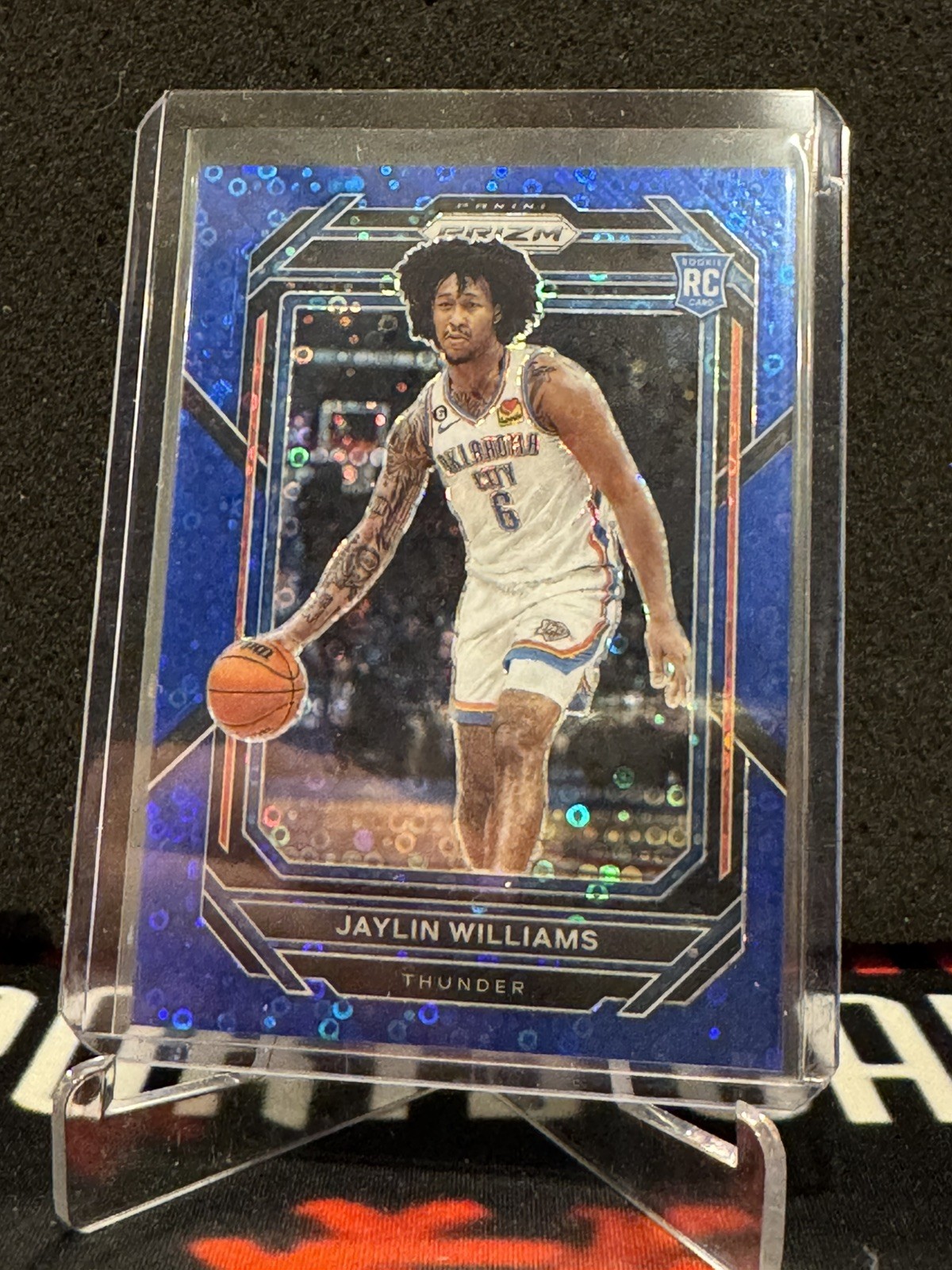 Jaylin Williams 2022-23 Panini Blue Disco Prizm Rookie Card RC /150 #247🔥🔥