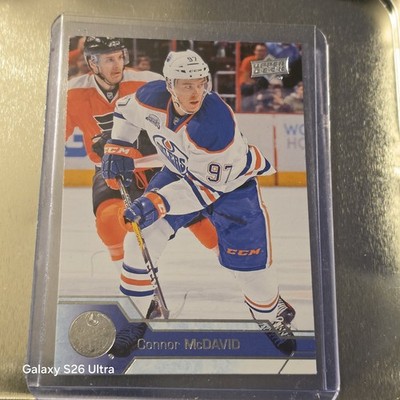 2016-17 Upper Deck Clear Cut Connor McDavid #75 f3p