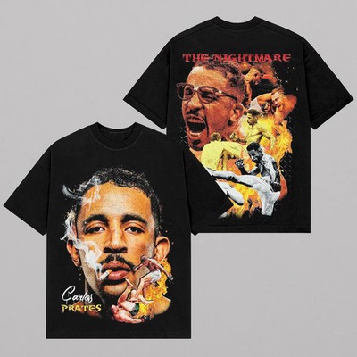 Carlos Prates  The Nightmare  MMA Fighter Vintage Graphic Tee