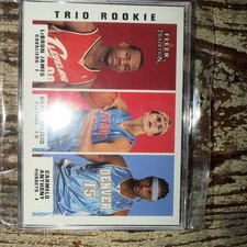 2003-04 Fleer Tradition - Trio Rookie LeBron James, Carmelo Anthony