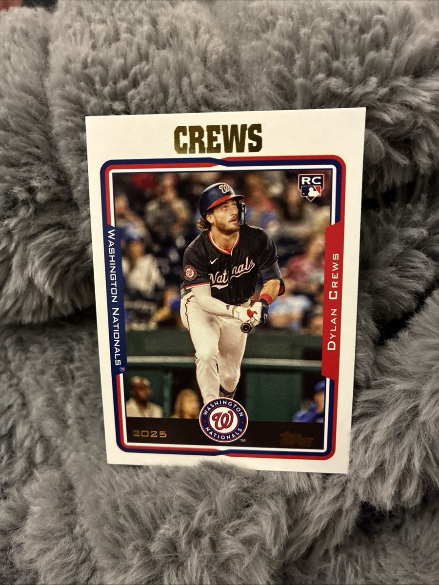 2025 Topps Archives Dylan Crews RC #300 Nationals | eBay