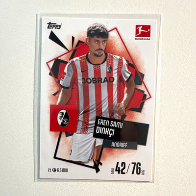 Topps Match Attax 2025/26 Eren Sami Dinkçi Sport-Club Freiburg Nr. #72