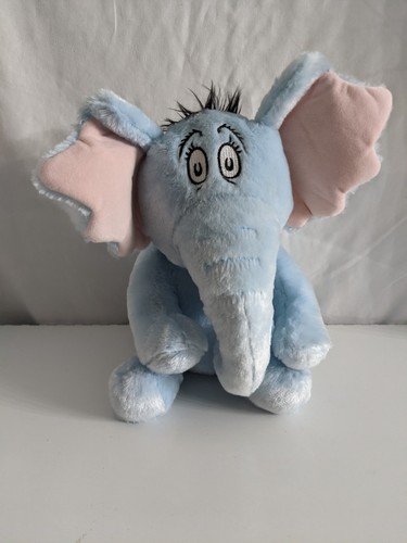 Kohls Cares Dr Seuss Horton Hears A Who Blue Elephant Plush Stuffed ...