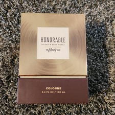 NEW Bath Body Works Men's HONORABLE Cologne BOXED, 3.4 oz