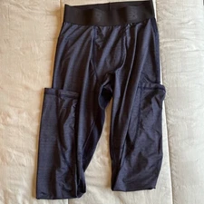 New Balance For JCrew Men’s Small compression Tights Navy Blue NB Dry