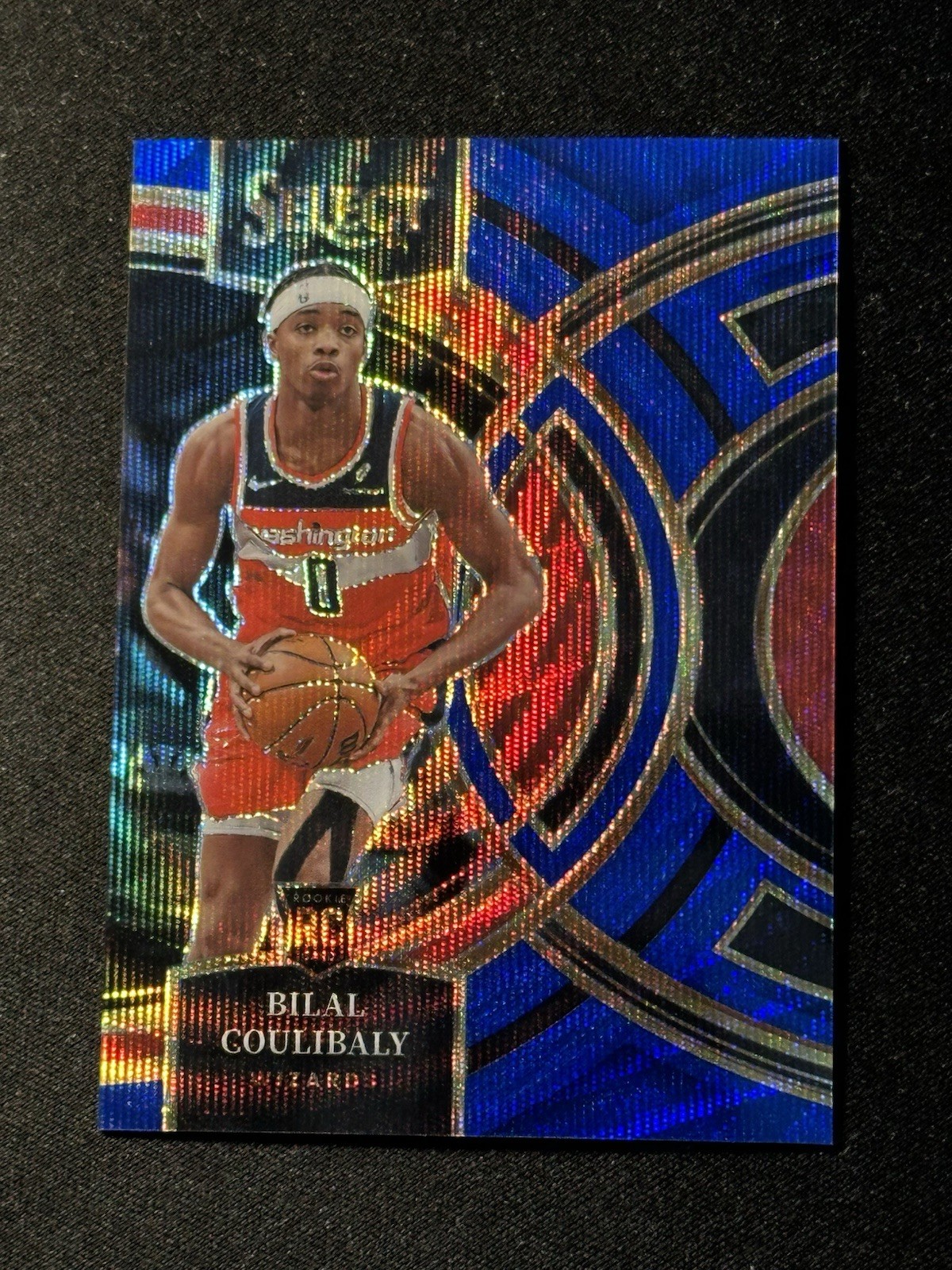 Bilal Coulibaly 2023-24 Select Blue Wave Premier Level 71/75 Wizards #131