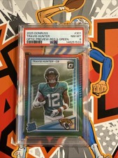 2025 Panini Donruss - Rated Rookie Travis Hunter Optic  Red & Green Prizm (RC)