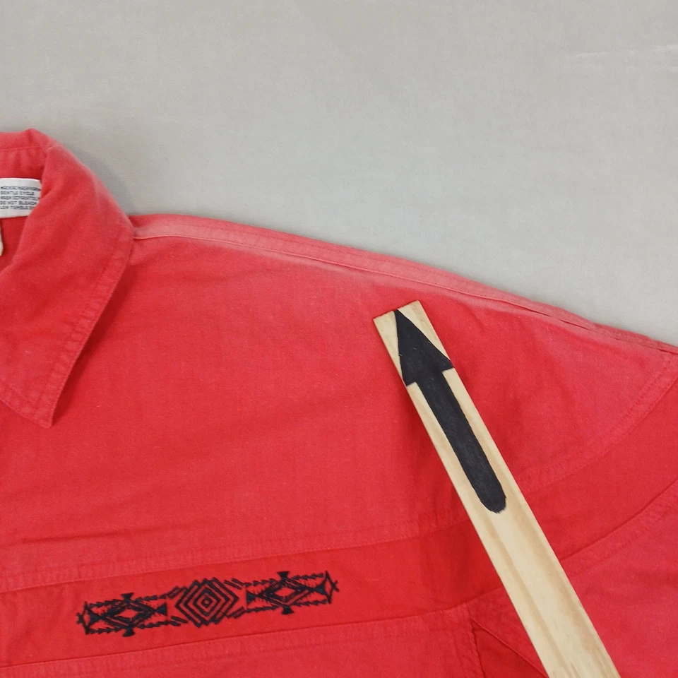 Camisa Austin Kane International Hombre Mediana Para Hombre Vaquero Occidental 23x29 DEFECTOS Foto 3 de 4