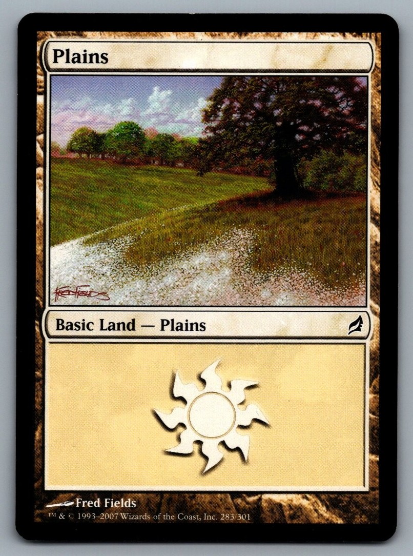 Plains (283) #283 Lorwyn Magic: The Gathering MTG - LP