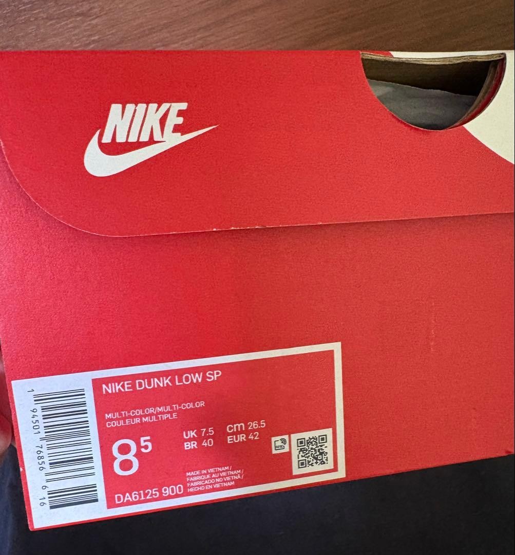 Nike Dunk Low SP City Market Multi Color DA6125-900 Mens US 8.5 Sneakers thumbnail 4