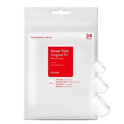 COSRX Acne Master Patch Original Fit, 24 Stück, 24 Stück (1er Pack), weiß 