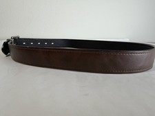 Product Title: Levi  s Men  s Black Genuine Leather Belt Size 34/36   Classic Reve