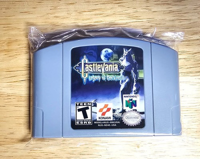 #ad Castlevania: Legacy of Darkness Cartridge For Nintendo N64 $38.00