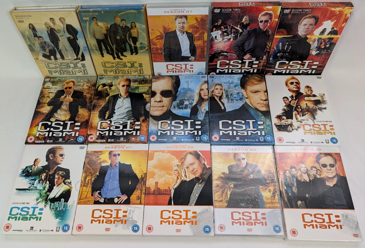 CSI: Miami Complete Series Box Set DVDs & Blu-rays for sale | eBay UK