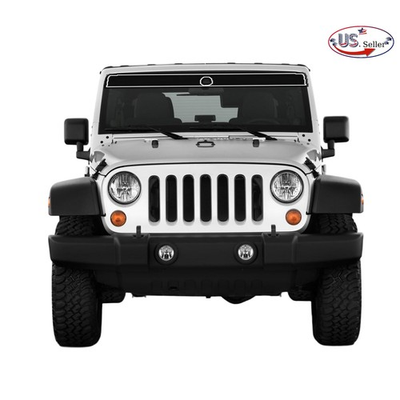 #ad Precut Sun Strip Window Tint Auto Glass Film For Jeep Wrangler JK 2007 2017 $19.98