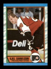 100 Kjell Samuelsson  Flyers 1989 Topps Hockey Sports Trading Card