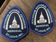 2 New Jefferson National Expansion Memorial St. Louis MO Patches Gateway Park