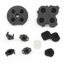 Black Replacement Controller Rubber Conductive Pads Silicone For Switch Pro