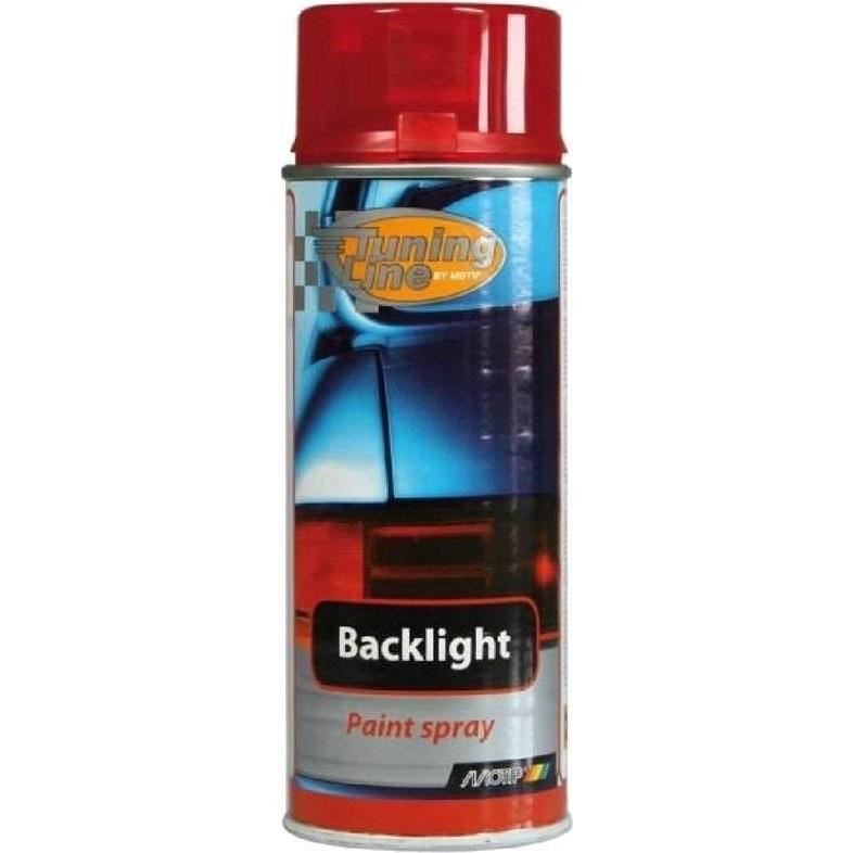 Motip Tuning Line Transparent Rear Light Spray 400ml Red